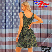 "Camo Digital" Camo Toad Day Dress
