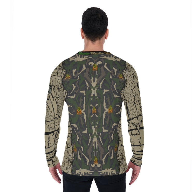 "Classic Real Gun" Camo Toad Premium Long Sleeve Tee