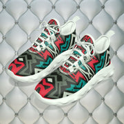 [[ Spring Colors Abstract  ]] Women's Athletic Light Running Shoe
