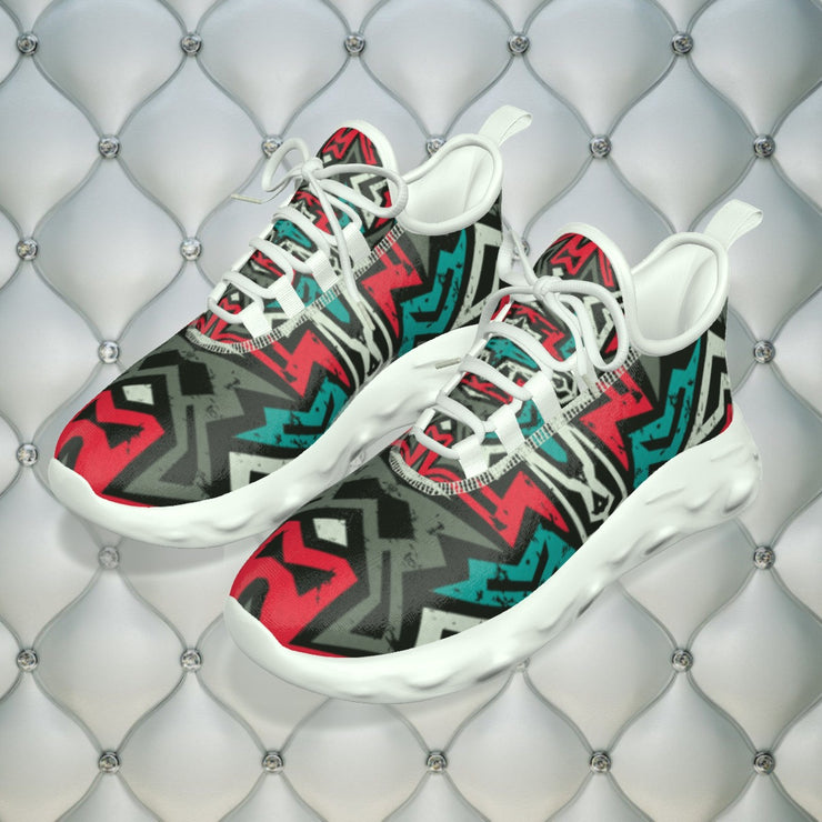 [[ Spring Colors Abstract  ]] Women's Athletic Light Running Shoe