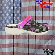 "Camo Toes" Pink (Not Crocs......of sh*t)