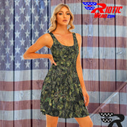 "Camo Digital" Camo Toad Day Dress