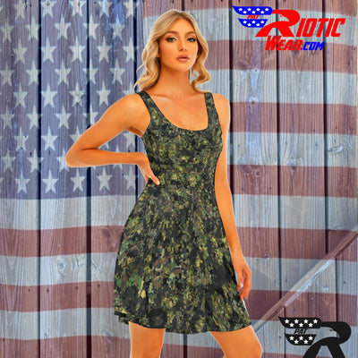 "Camo Digital" Camo Toad Day Dress