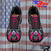 "2-Tone Pink Gun" Camo Toad Sports Shoes