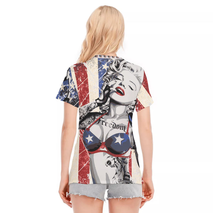 [[ American Monroe ]] Lady Premium Tee