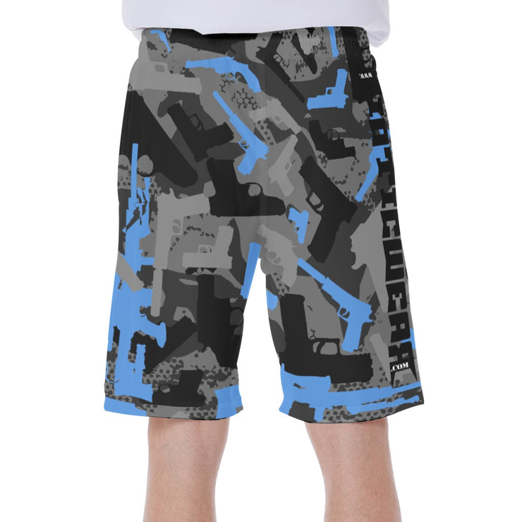 "Blue Gunner" Men's Premium Board or Swim Shorts