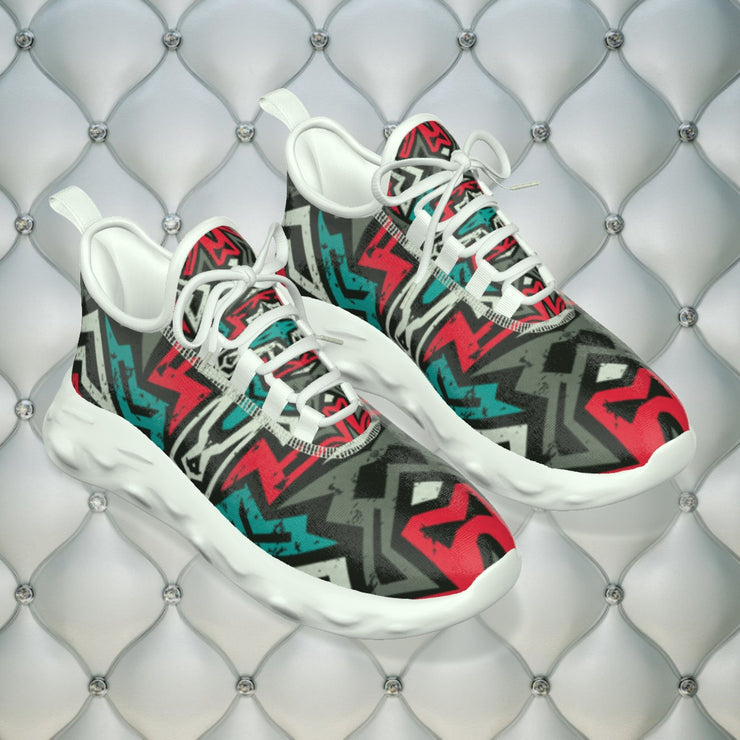 [[ Spring Colors Abstract  ]] Women's Athletic Light Running Shoe