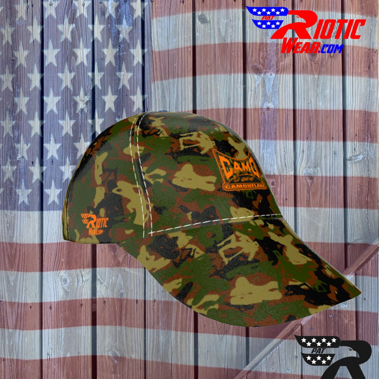 "Classic Color Sexy" Camo Toad Snap-Back Cap