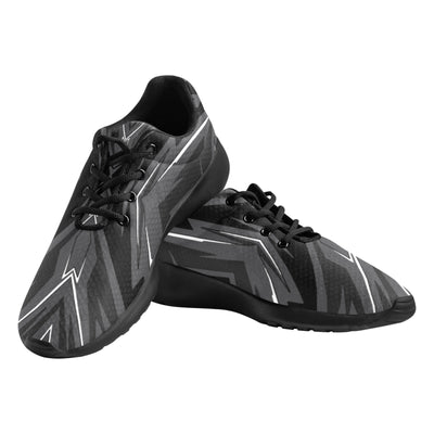 [[ Dark Side White ]] Riotic Wear Running Mesh Knit Shoes - Black