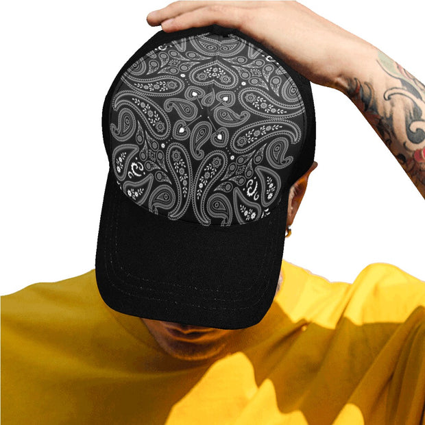 [[ Black Bandanna ]] Unisex Baseball Cap