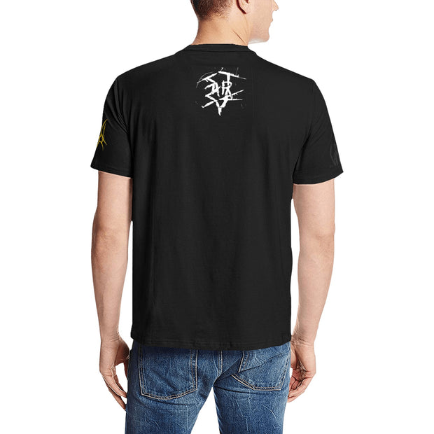 Black FPS Gamer Logo Style Emblem Tee (Ships USA Customers ONLY)