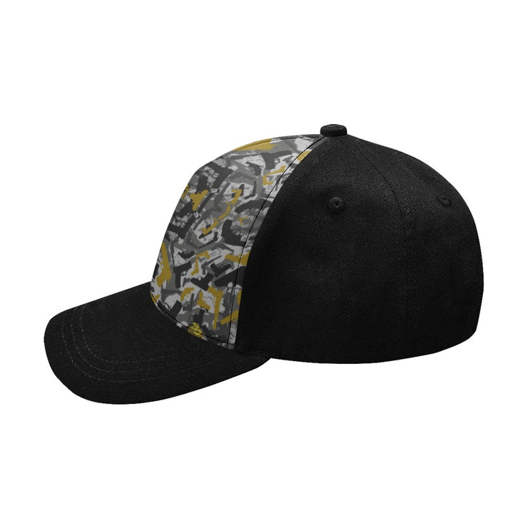"Dark Bronze Gun" Camo Toad Unisex Baseball Cap