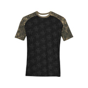 Camo Color-Block w/ Starsky Logo Bannered Shirt (Ships USA Only)