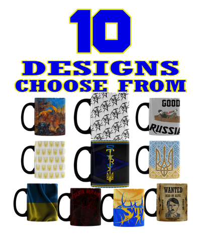 (10 Designs) Color Changing 11oz Mugs (Ships To USA ONLY) Operator Starsky Merch
