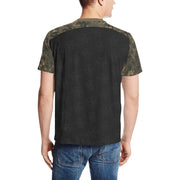 Camo Color-Block w/ Starsky Logo Bannered Shirt (Ships USA Only)