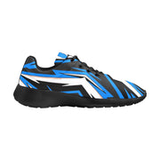 [[ Blue/White ]] Riotic Wear Running Mesh Knit Shoes - Black