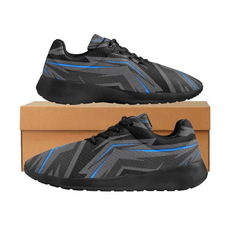 [[ Dark Side Blue ]] Riotic Wear Running Mesh Knit Shoes - Black