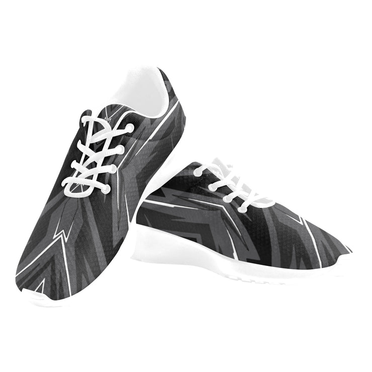 [[ Dark Side White ]] Riotic Wear Running Mesh Knit Shoes - White
