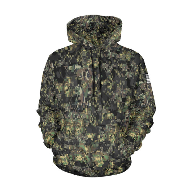 "Classic Digital Gun" Camo Toad Premium Hoodie