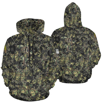 "Classic Digital Gun" Camo Toad Premium Hoodie